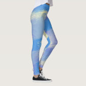 abstracte schilderkunst leggings (Rechts)
