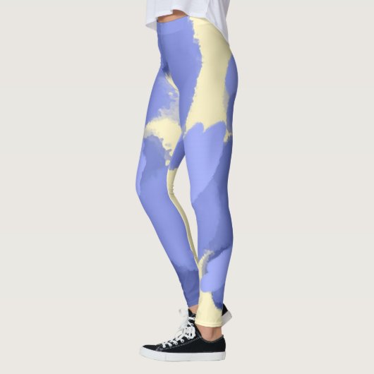 abstracte schilderkunst leggings (Links)