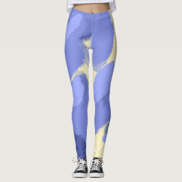 abstracte schilderkunst leggings