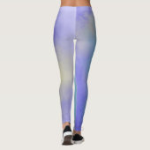 abstracte schilderkunst leggings (Achterkant)
