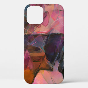 Abstracte schilderkunst. Olieverf. Modern impressi Case-Mate iPhone Case