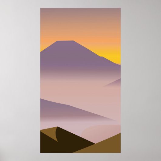 Abstracte schilderkunst poster (Voorkant)