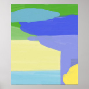 abstracte schilderkunst poster
