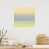 abstracte schilderkunst poster (Keuken)