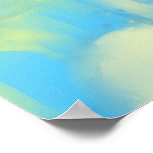 abstracte schilderkunst poster (Hoek)