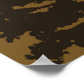 Abstracte schilderkunst poster (Hoek)