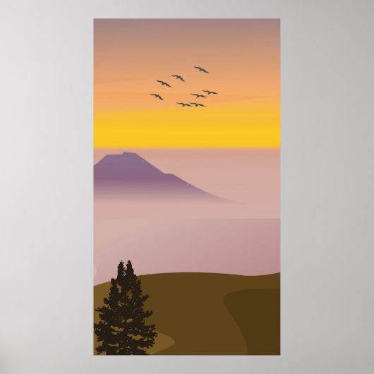 Abstracte schilderkunst poster (Voorkant)