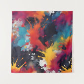 Abstracte schilderkunst wandkleed (Voorkant)