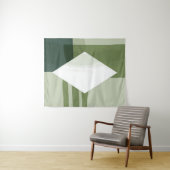 Abstracte schilderkunst wandkleed (In Situ (horizontaal))