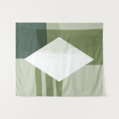 Abstracte schilderkunst wandkleed (Voorkant (horizontaal))