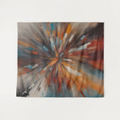 Abstracte schilderkunst wandkleed (Voorkant (horizontaal))