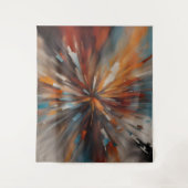 Abstracte schilderkunst wandkleed (Voorkant)