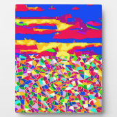 Abstracte schilderPlaque Transcendence-oil Fotoplaat (Voorkant)