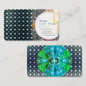 Abstracte schilders Modern Visitekaartje Plaatskaartje (Voorkant / Achterkant)