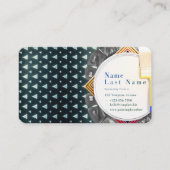 Abstracte schilders Modern Visitekaartje Plaatskaartje (Voorkant)