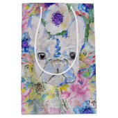 Abstracte schilderverf voor waterverf met bul medium cadeauzakje (Voorkant)