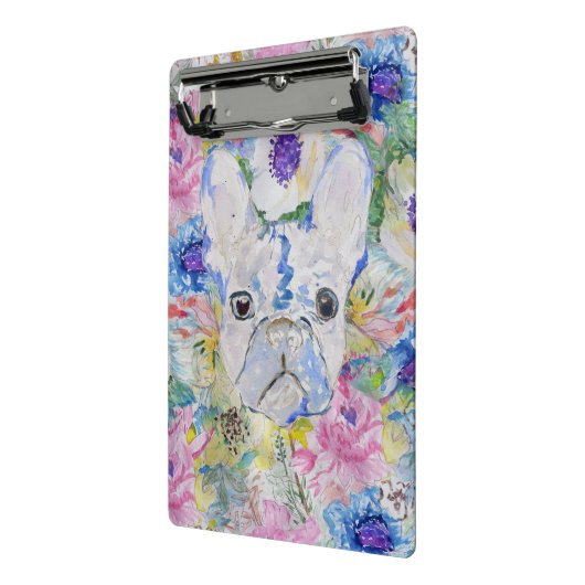 Abstracte schilderverf voor waterverf met bul mini klembord (Angled2)