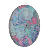 Abstracte schilderverven dartbord (Voorkant Links)