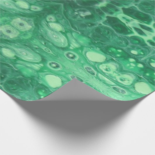 Abstracte schildpad kaliedoscoop cadeaupapier (Hoek)