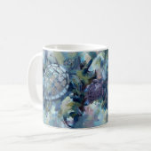 Abstracte Schildpad Koffiemok (Voorkant links)