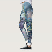 Abstracte Schildpad Leggings (Links)