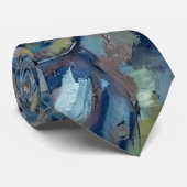 Abstracte Schildpad Stropdas (Opgerold)