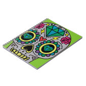Abstracte Schimmelkrassen Notitieboek (Linkerzijde)