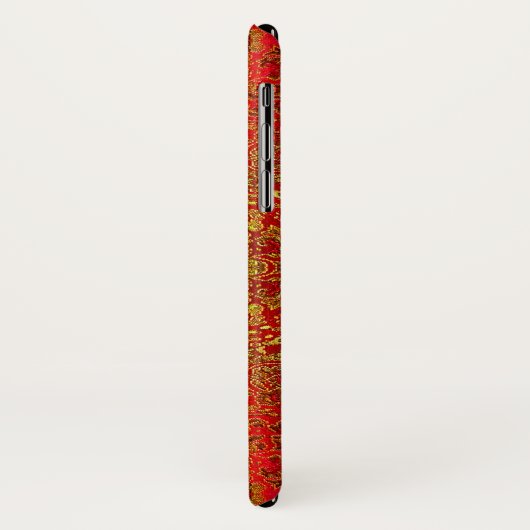 Abstracte schitterende monsters Case-Mate iPhone case (Achterkant/links)