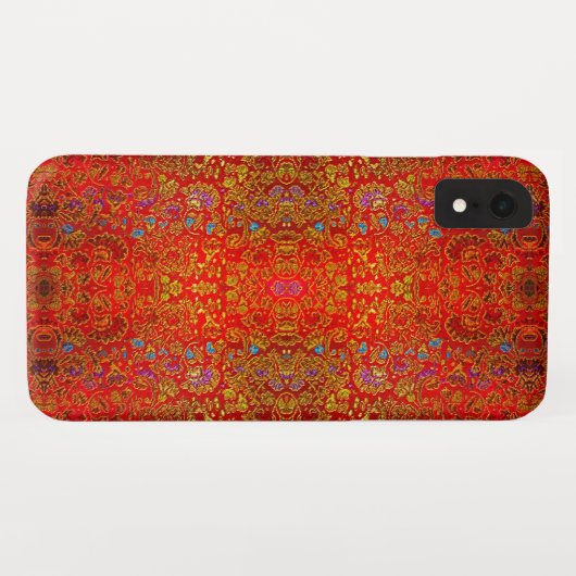 Abstracte schitterende monsters Case-Mate iPhone case (Achterkant (horizontaal))