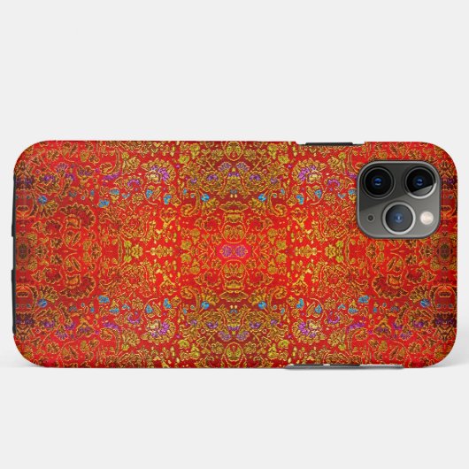 Abstracte schitterende monsters Case-Mate iPhone case (Achterkant (horizontaal))