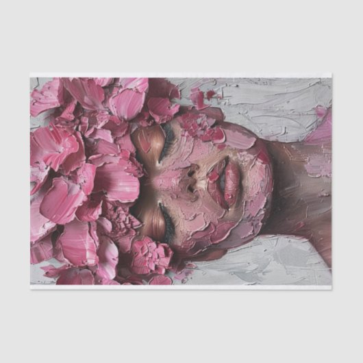 Abstracte schoonheid10 tissuepapier (Voorkant)