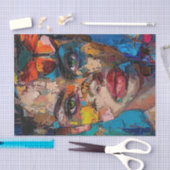 Abstracte schoonheid6 tissuepapier (Craft)