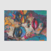 Abstracte schoonheid7 tissuepapier (Voorkant)