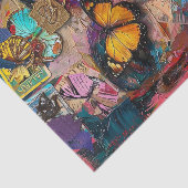 Abstracte schoonheid8 tissuepapier (Detail)