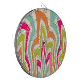Abstracte schoonheid dartbord (Voorkant Links)