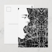 Abstracte Schreeuwkunst Briefkaart (Voorkant / Achterkant)