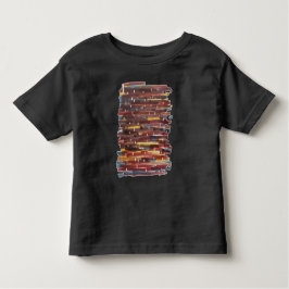 Abstracte Sepia Kinder Shirts