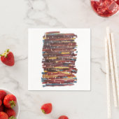 Abstracte Sepia Servet (Insitu)