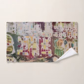 Abstracte set handdoeken van batik Boho Bath (Handdoek)