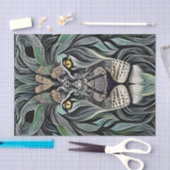 Abstracte Shabby Chic King Lion Tissuepapier (Craft)