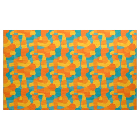 Abstracte Shapes Mosaic 310722 Stof (Yard (91,4 cm))