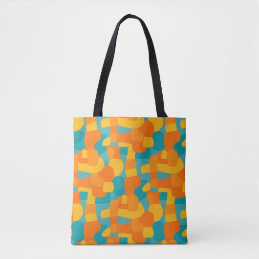 Abstracte Shapes Mosaic 310722 Tote Bag (Voorkant)