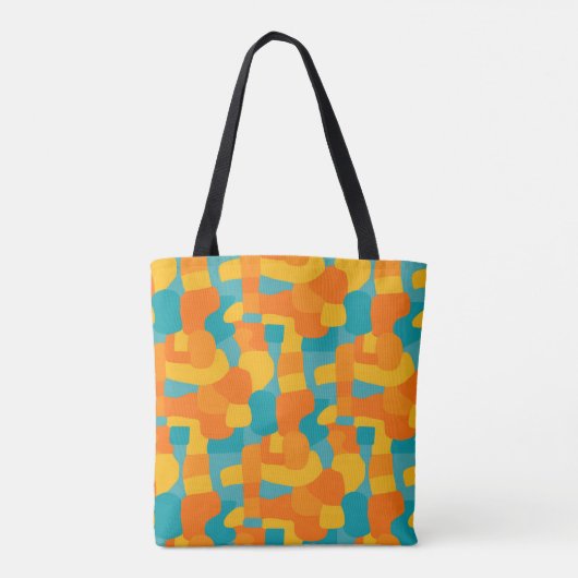 Abstracte Shapes Mosaic 310722 Tote Bag (Achterkant)