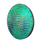 Abstracte Shimmer Dartbord (Voorkant Rechts)