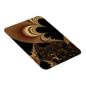 Abstracte Shimmering Gold Parachutes Magneet (Rechterzijde)