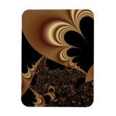 Abstracte Shimmering Gold Parachutes Magneet (Verticaal)