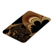 Abstracte Shimmering Gold Parachutes Magneet (Linkerzijde)