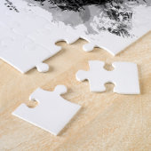 abstracte shinjuku japan Tokyo Legpuzzel (Zijkant)