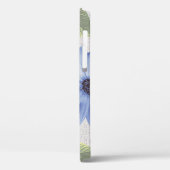 abstracte sierbloemolie, verfwand Case-Mate iPhone case (Achterkant / Links)