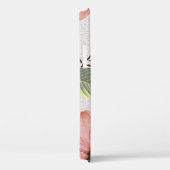 abstracte sierbloemolie, verfwand Case-Mate iPhone case (Achterkant / Rechts)